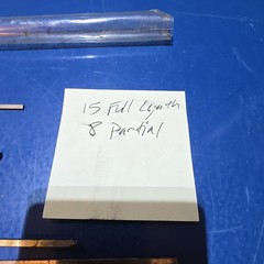 Harris Stay-Silv 15% Flat Brazing Rods .050” X 1/8”. 15 Full Sticks, 8 Partial.