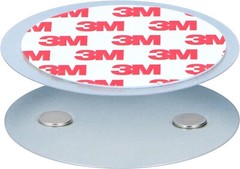 Grundig Smoke Alarm 10 Year Battery Life 85dB Inc + 3M Adhesive Pad Set