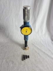 Dorsey STANDARD DIAL BORE GAGE No. 4 W/ All 4 Extensions. 54-100mm .001mm Res.
