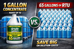Simple Green All Purpose Cleaner 1 Gal 16 Pack Commercial Bulk 1210000211001