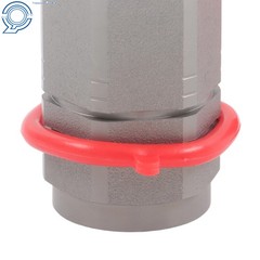 3/8″ Flat Face Hydraulic Quick Coupler Set w/ Dust Caps 3/8″ NPT