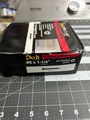 NOS 5-pounds LB Do It Best #6 x 1-1/4″ Fine Thread Phillips Head Drywall Screws