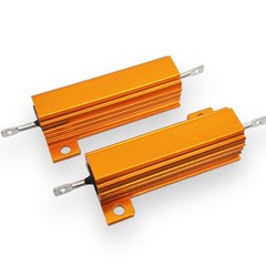 US Stock 4pcs 24 ohm 24R 50W Watt Aluminum Housed Metal Case Wirewound Resistors