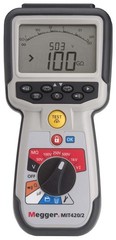 Megger MIT420/2 CAT IV Insulation Tester, 50/100/250/500/1000 V