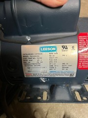 Lesson 2 HP NorthStar Pressure Washer Motor #P6K34DK25A #794765