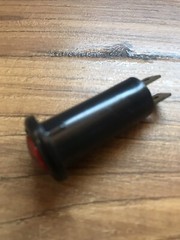 Indicator Panel Light Calterm RED 12VDC 40410 (NEW) Qty-1 Free Same Day Shipping