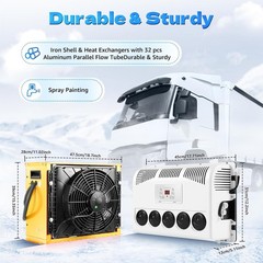 12V 11000BTU Universal Car Hanging Air Conditioner A/C Kit For Car Truck Vehicle