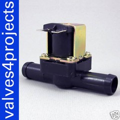 5/8″ 12 volt DC Gravity Feed Electric Solenoid Valve Hose Barbs Water 12VDC N/C