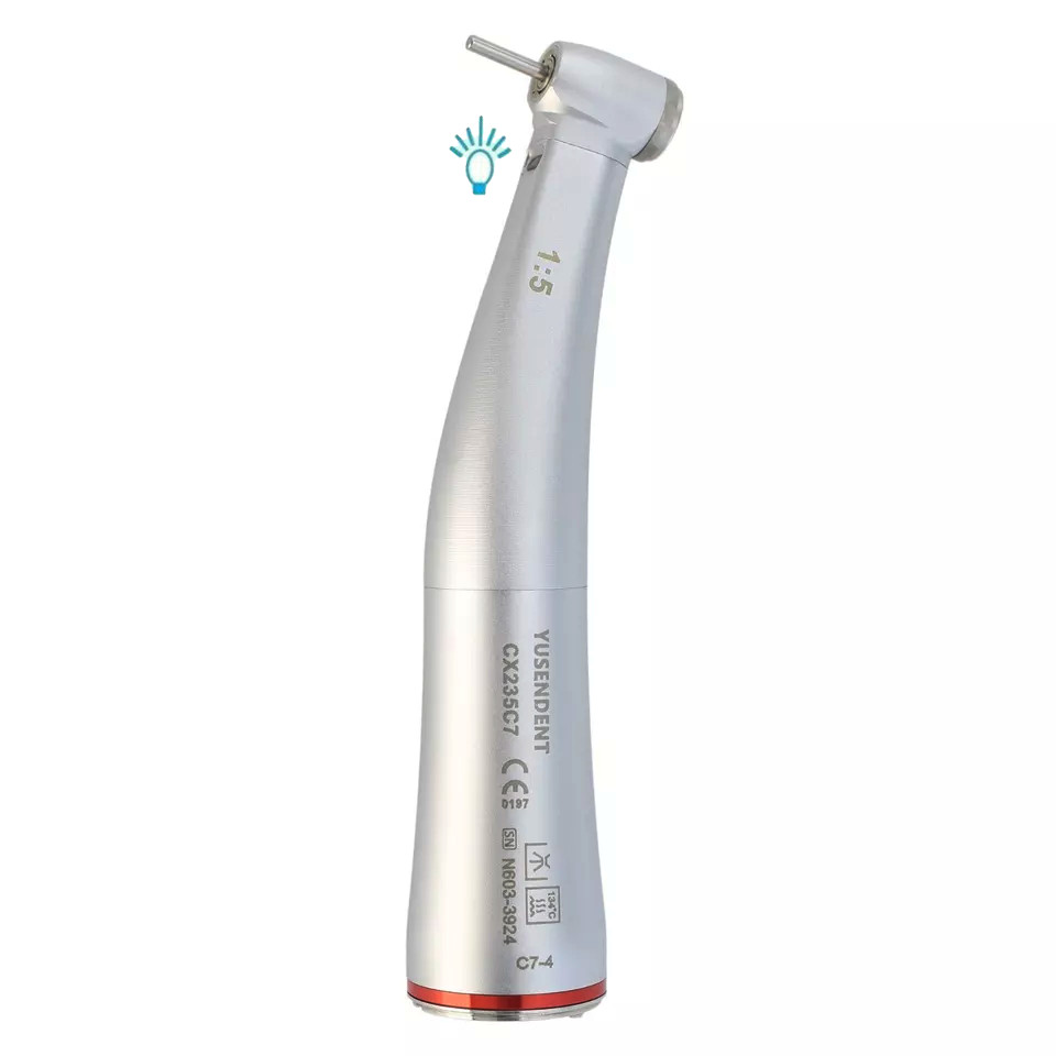 COXO Dental 1:5 Electric Handpiece Mini Contra Angle High Speed CX235C7-4 NSK