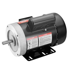 VEVOR 0.75HP Electric Motor 1725RPM AC115/230V 56C Frame 1-Phase 5/8″ Key Shaft