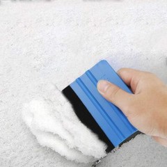12 Pcs 4 Inch Felt Edge Squeegee Car Vinyl Scraper Decal Applicator Tool