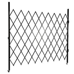 Single Folding Security Gate Folding Door Gate 7.22’H x 7.5’W Scissor Gate
