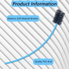 4 PCS Condensate Flexible Drain Brush, 15.7 in Nylon and PVC Drain Line Clean…