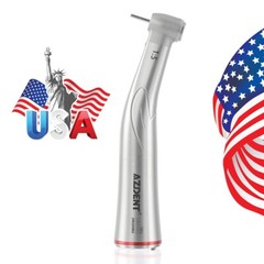 Dental Fiber Optic 1:5 Increasing Contra Angle LED Handpiece Four Way Spray