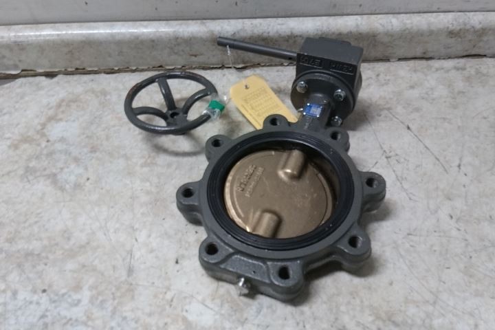 Milwaukee Valve CL323E 6 6 In Pipe Size 200 Max PSI Lug Style Butterfly Valve
