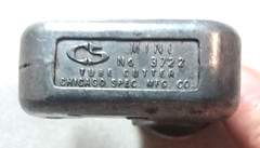 VINTAGE CHICAGO TOOL MFG MODEL 3722 MINI TUBE CUTTER 1/8″-5/8″ USA