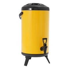 Stainless Steel Insulated Beverage Dispenser,Cold and Hot Drink Dispenser