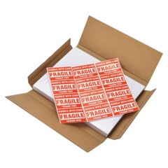 Rounded Corner 2000 8.5 x 5.5 Half Sheet Shipping Labels Self Adhesive
