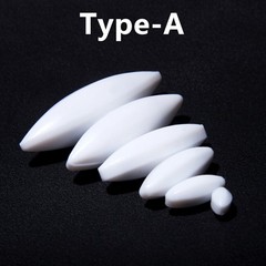Lab PTFE Magnetic Stir Bars Type A B C Stirrer Bar Rod High Temp Length 4-100mm