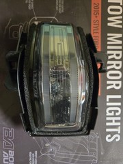 Boost Auto Parts Tow Mirror Lights – Smoked Lens, Amber Marker & Signal