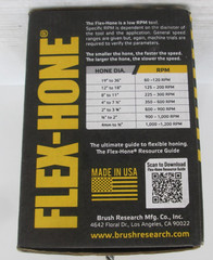 FLEX HONE GB31224 Cylinder Hone, 3-1/2 Inch Bore, 240 Grit, Silicon Carbide