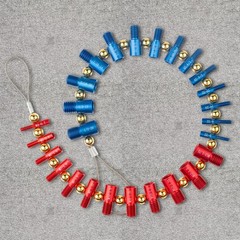 Nut and Bolt Thread Checker Inch & Metric Thread Gauge Nut and Bolt Size Gauge N