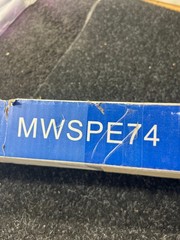 (QTY 4) Mixrite By Atosa MWSPE74 74″ Epoxy Posts ONLY, Slate Gray