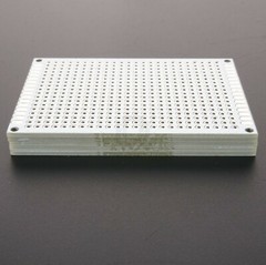5cm x 7cm White PCB Printed Circuit Board, 5 Pack, 432 Holes, 32 Pads