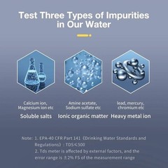 All-New 4 in 1 Tds Meter Digital Water Tester Accurate and Reliable TDS