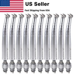 YABANGBANG Dental High Speed Handpiece with 4 Holes Quick Coupler 360° Swivel