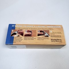 Young Bros Stamp Works -1361 Letter/Number Set, 1/16 In, 2-1/2″ Shank, Steel