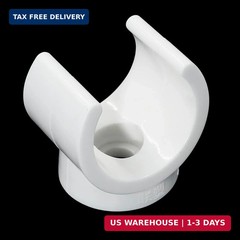 Litoexpe 3/4 Inch PEX Pipe Clamps, 20mm PVC Pipe Holder, Plastic U-Hook PEX Pipe
