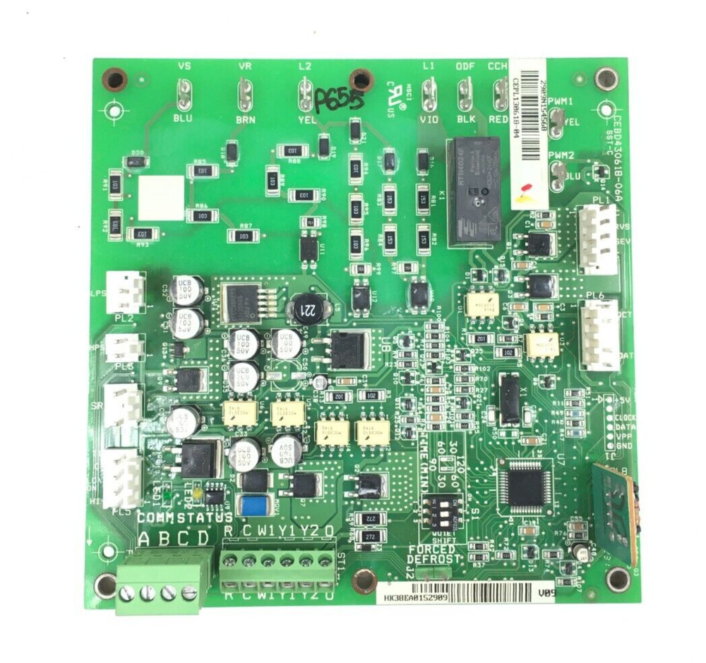 Carrier Bryant HK38EA015 Defrost Control Circuit Board CEPL130618-04 used #P655