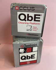 Chemtronics QbE Fiber Optic Cleaning System Cleaning Platform Wipes Pads