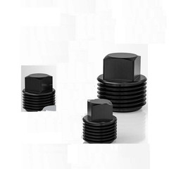 Pipe Blanking Plug Square Head Male Tube End Cap Black Zinc 1/8″ 1/4″ 3/8″ – 2″