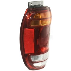 Driver Tail Light Assembly Red/Clear/Amber Lens w/o Bulb Ford Mountaineer 98-01
