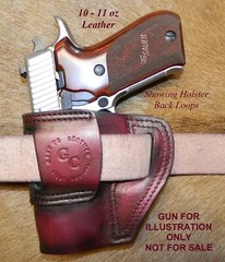 Gary C’s Leather OWB Avenger HOLSTER for Sig Sauer P220 Carry 3.9″