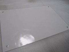 2×3 BLANK White Banner Sign NEW Discount Size & Price Make your own DIY Sign
