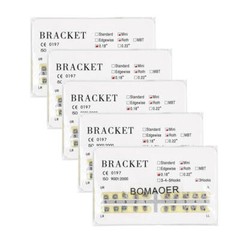 Orthodontic Brackets 20pcs per Pack Mini Roth 0.018″ 3 Hooks 1-100 Packs Dental