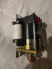 Haskel M-71 Pneumatic Single Acting Hydraulic Inline Piston Pump 8,600 PSI