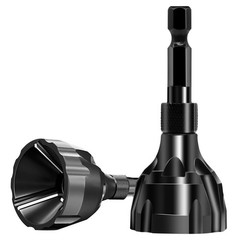 CZS Deburring Tool, HSS Hex Shank 1/4″ – 3/4″ (6mm – 19mm), Black