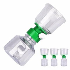 12PCS Vacuum Bottle Top Filters 0.22um PES Membrane 500ml Funnel+500ml Received