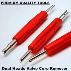6PCS A/C Schrader Valve Core Remover Tool Kit R134A R12 HVAC Valve Stem Repair