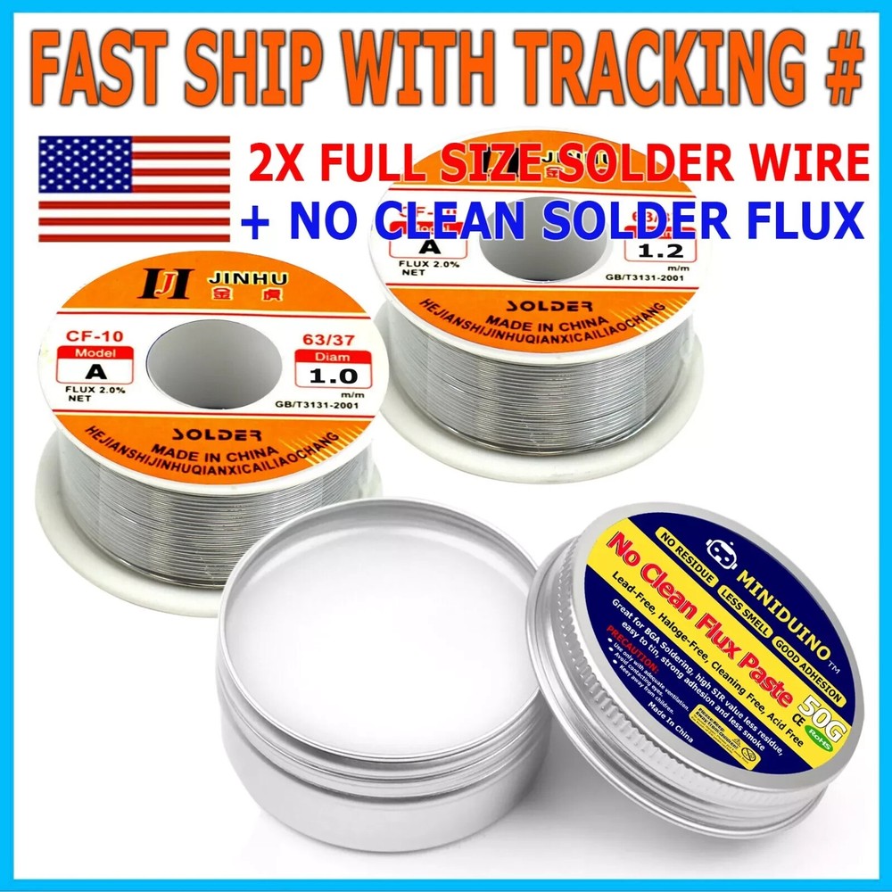 63-37 Tin Rosin Core Solder Wire For Electrical Soldering Sn60 Flux 1.0mm 1.2mm