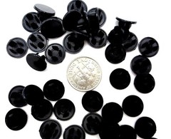 1/4″ Sheet Metal Hole Plug Nylon Panel Plug Flush Flat Top Black For 1/4″ Hole