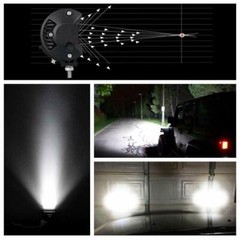 Fit John Deere Gators 835M, 835R, 865M, 865R 12V 7″ LED Spot flood work lights