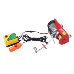 1320lbs Electric Hoist 110V 1150W Crane Winch 328ft Wireless & 14ft Wired Remote