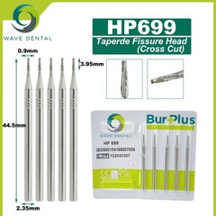 US WAVE Dental Tungsten Carbide Burs Dentistry Drills Dental Bur HP Dia 2.35mm