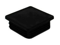 3″ Square Tubing Caps Plastic end caps for square tubing 3×3 8-14 Plug tube cap