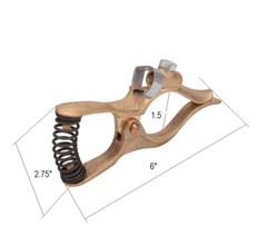 Copper Ground Clamp Compatible with Tweco GC-200 Welding Ground Clamp 200 Amps